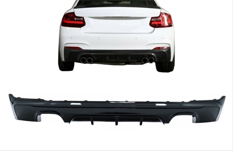 BMW 2 SERISI F22 2015-2019 M PERFORMANS DIFUZOR (M SPORT MODELLER IÇIN UYUMLU )